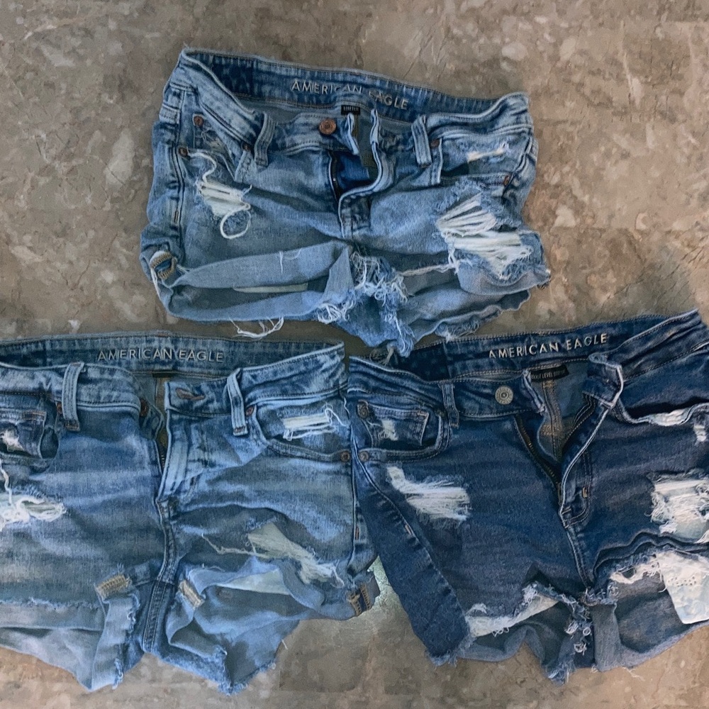 American Eagle Outfitters Blue Jean Shorts